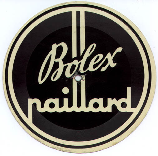 Bolex Promotional Record