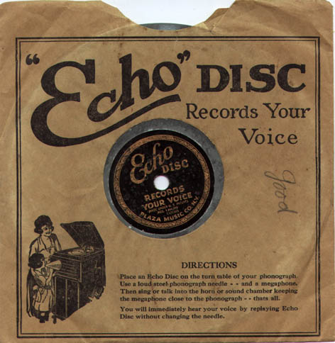 ECHO DISC Cover- Front