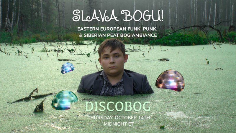 Img Desc.: A boy in suit stares at camera from bog. Image from Russian meme: "School boy in bog" https://memepedia.ru/shkolnik-v-bolote/