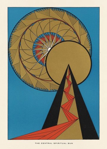 The Central Spiritual Sun by Olga Fröbe-Kapteyn (1881 – 1962)
