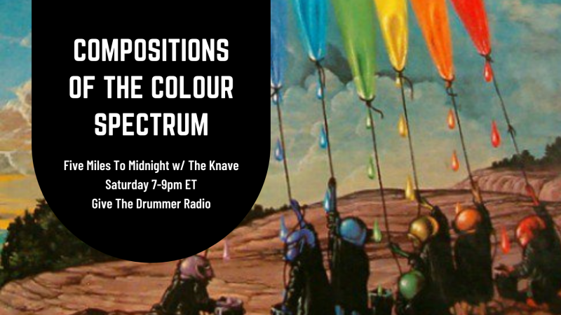 Dipping into songs that reference the inhabitants of the rainbow and their tertiary relatives across the spectrum of sound. Lacquered with guest appearances from the hue's-hue of colour ex-spurts. 