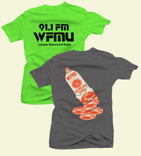 It's WFMU's October Hellraiser! A one time pledge of $50 or more will get you the Radio Active T-Shirt or the Taylor Ham Radio T-Shirt. Pledge $100 and get them both plus a DJ premium!!