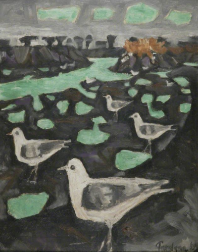Gulls by Julian Trevelyan, 1959