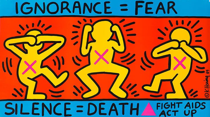 by Keith Haring