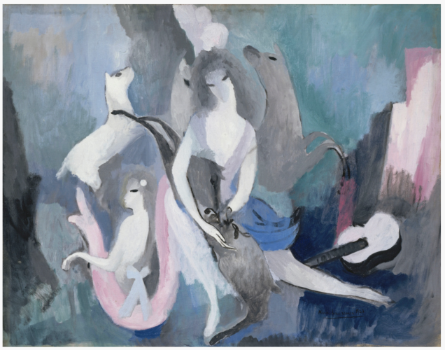 les biches by Marie Laurencin