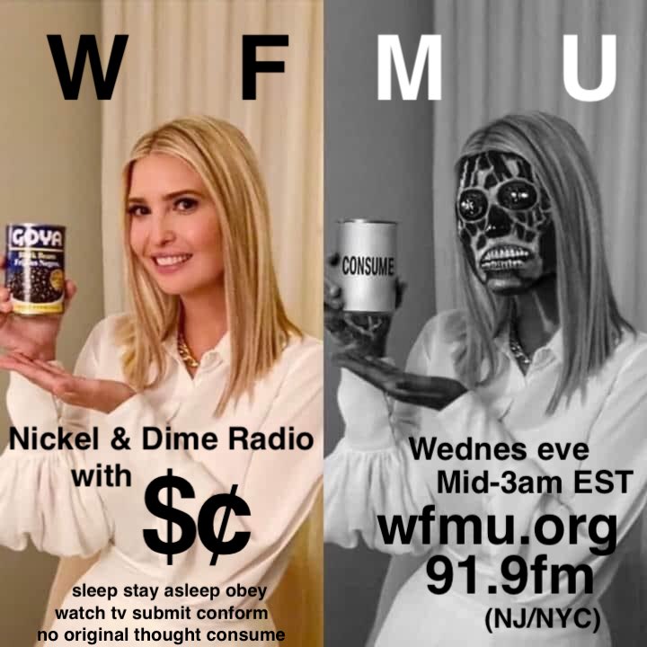 WFMU: Nickel And Dime Radio with $mall ¢hange: Playlists and Archives