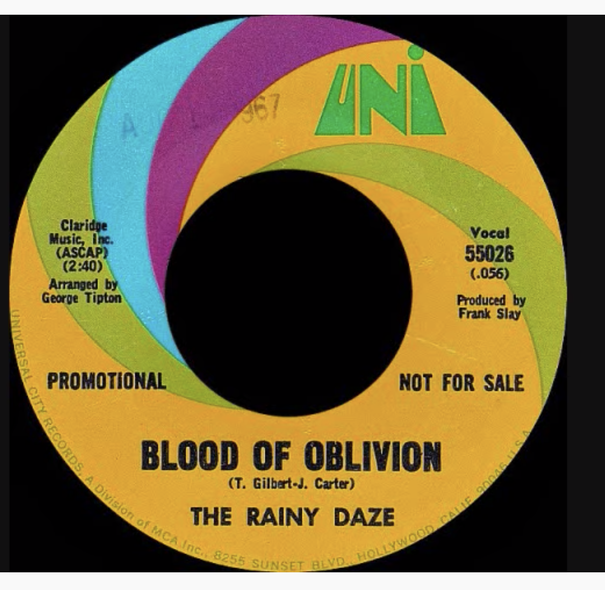 blood of oblivion by rainy daze on cd