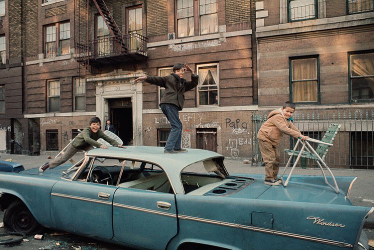 Photo by Camilo José Vergara — South Bronx, 1970