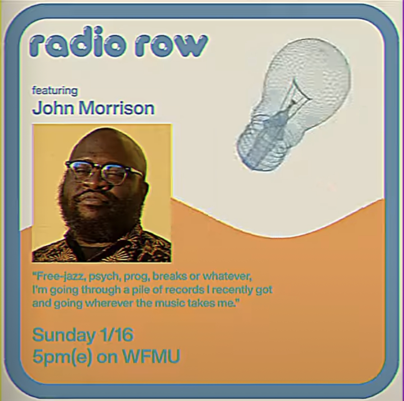 WFMU: Radio Row: Playlist from January 16, 2022