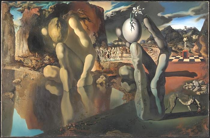 Salvador Dali, Metamorphosis of Narcissus (1937)