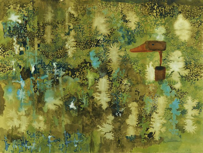 John Lurie, I Am Trying to Think, Please Be Quiet, 2014