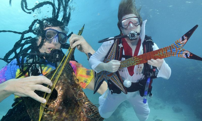 Underwater Music Festival in the Florida Keys.