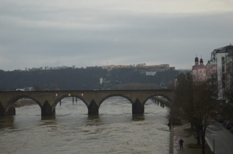 Hochwasser am Rhein - Koblenz, Germany Photo: Elena Scholz