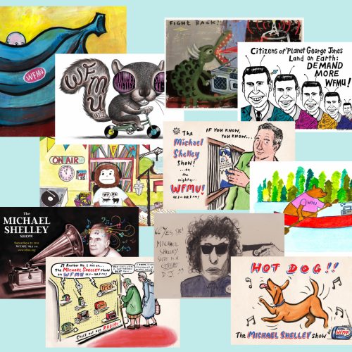 THIS SET OF 22 POSTCARDS IS YOURS WITH A PLEDGE TO WFMU!