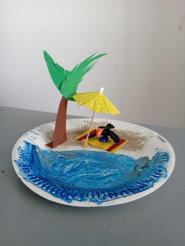 Holiday by Teun, in the Netherlands, age 5