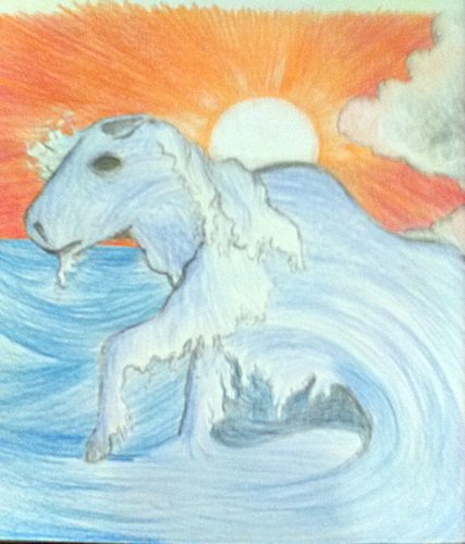 Waterhorse by Oliver, age 16
