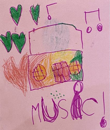Radio by Tara, age: almost 6. Send your art to Doubledip@wfmu.org