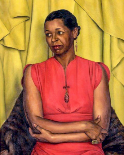 Portrait of Ethel Waters by Luigi Lucioni 1939