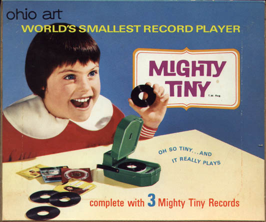 Mighty Tiny toy record player